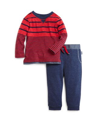 Splendid Infant Boys' Striped Shirt & Joggers Set - Sizes 0-24 Months