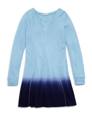 Splendid Girls' Dip-Dyed Thermal Dress - Sizes 7-14