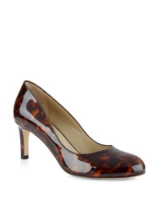 HOBBS LONDON Sophia Patent Leather Court Pumps