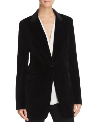 Theory Stretch Velvet Blazer