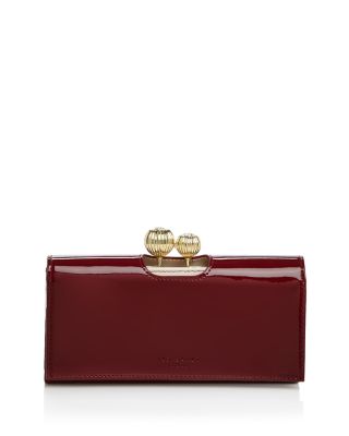 Ted Baker Odd Bauble Patent Matinee Wallet