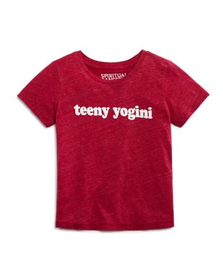 Spiritual Gangster Girls' Teeny Yogini Slubbed Tee - Sizes 2-8