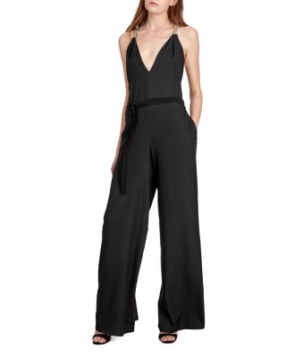 HALSTON HERITAGE Wide Leg Jumpsuit