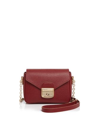 Longchamp Le Pliage Heritage Small Leather Crossbody