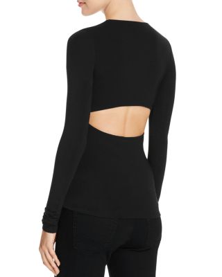 T by Alexander Wang Cutout Top