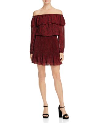 MICHAEL Michael Kors Umbria Off-The-Shoulder Dress