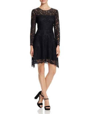 FINITY Asymmetric Lace Dress