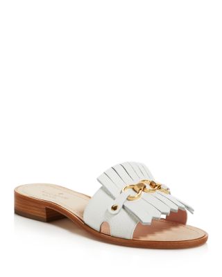 kate spade new york Tallin Patent T-Strap Platform Wedge Sandals