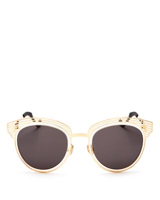 Dior Enigme Round Sunglasses, 51mm