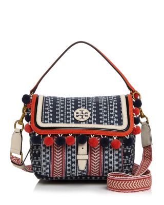 Tory Burch Scout Pom Pom Crossbody