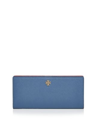 Tory Burch Robinson Slim Saffiano Leather Wallet