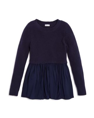 Splendid Girls' Textured Knit & Woven Tunic - Sizes 7-14