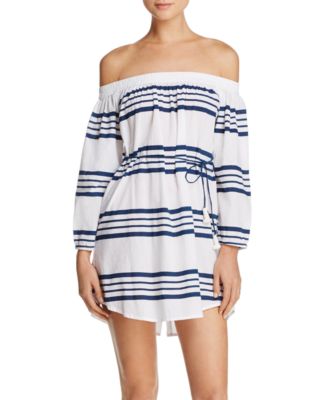 Faithfull the Brand Eve Off-The-Shoulder Dress