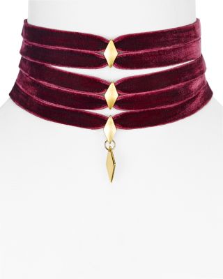 Vanessa Mooney Delilah Choker Necklace, 11