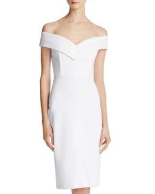 Alice and Olivia Luana Off-The-Shoulder Dress