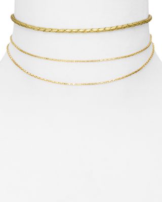 Vanessa Mooney Alene Multi-Strand Choker Necklace, 12