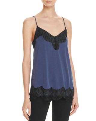 Ella Moss  Lace-Trimmed Camisole Top