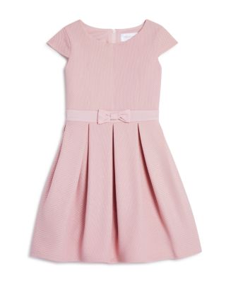 US Angels Girls' Cap Sleeve Pleated Dress - Sizes 2T-6