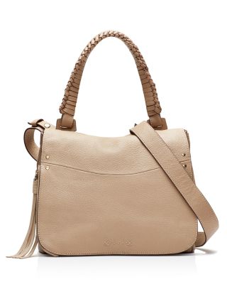 Elizabeth and James Trapeze Leather Crossbody