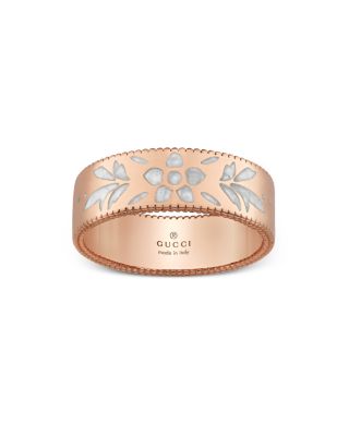 Gucci Mystic Icon Blooms Ring in 18K Rose Gold