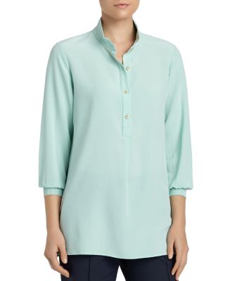 Lafayette 148 New York Declan Silk Blouse